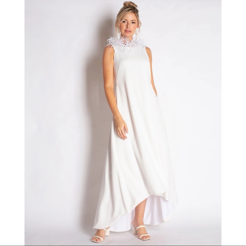 Custom Camilyn Beth Ginger White Gown